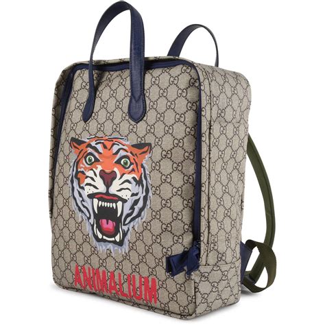 fake gucci monogram backpack
